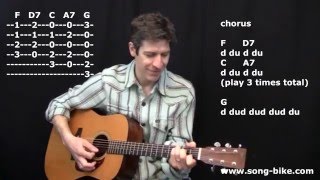 "Daydream" Guitar Lesson Video (The Lovin' Spoonful /John Sebastian)