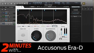 Video thumbnail for Accusonus Era-D VST/AU plugin in action by Computer Music