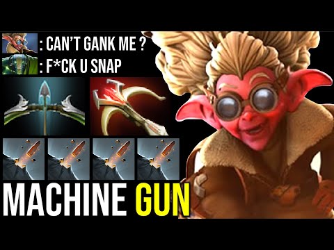 MACHINE GUN..!! High Physical Damage Carry Snapfire 7.24 | Dota 2