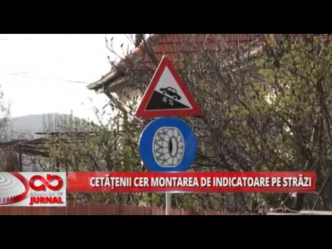 CETATENII CER MONTAREA DE INDICATOARE PE STRAZI