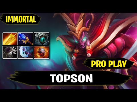 Spectre Pro Gameplay by Topson IMMORTAL Rank Dota 2