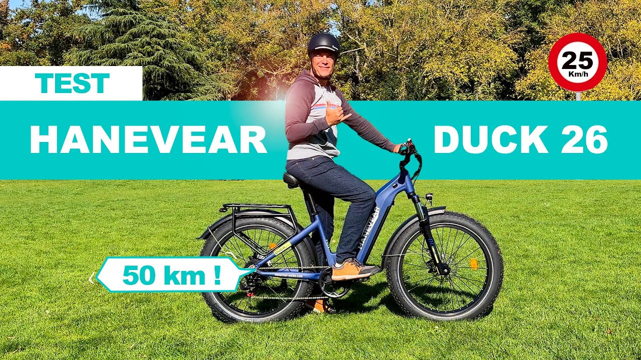 Pourquoi tout le monde veut ce vélo ⚡️ fat bike Hanevear Duck 26 ?