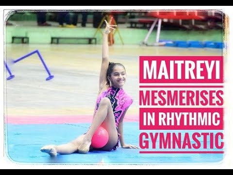 Young Stars | Young school girl Maitreyi mesmerises in Rhythmic Gymnastics