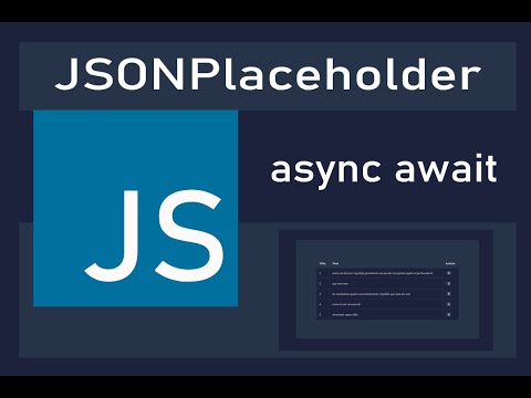 Fetch Api Using Async Await With Java Script From Scratch