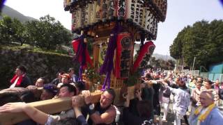 preview picture of video '平成27年 小田原市久野 熊野神社祭礼「友和會」神輿渡御。'