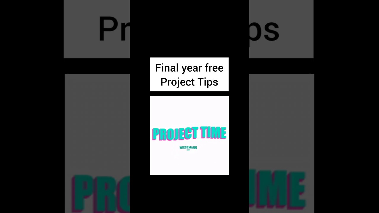 Free Final year Projects💯