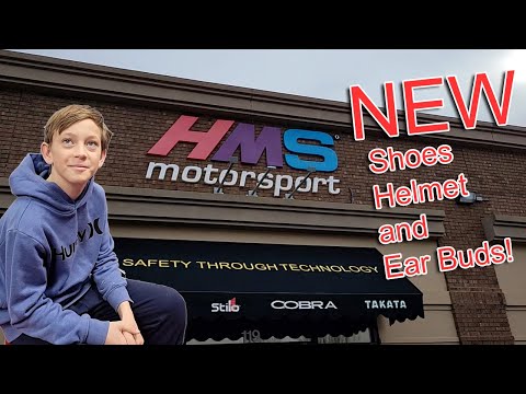Safety Equipment Upgrade, Schuberth Helmet Fitting, Ear Buds, Racing Shoes at HMS Motorsports