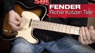 Video thumbnail for FENDER Richie Kotzen Telecaster BSB by session
