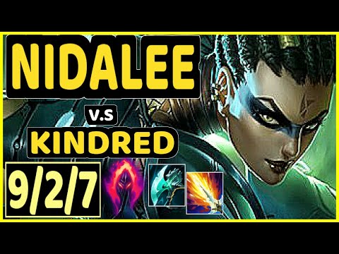 NIDALEE vs KINDRED - 9/2/7 KDA JUNGLE GAMEPLAY - EUW Ranked DIAMOND