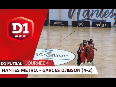 J4 : Nantes Métropole Futsal - Garges Djibson Futsal (4-2)