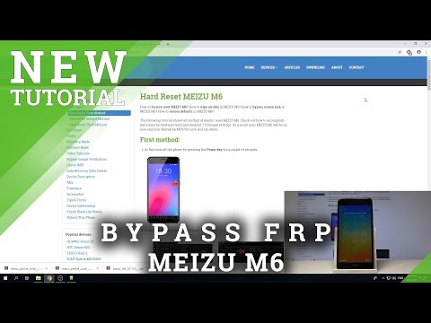 How to Bypass Screen Lock in MEIZU | Remove Password in MEIZU M6 / M5s / M2 Note | Hard Reset