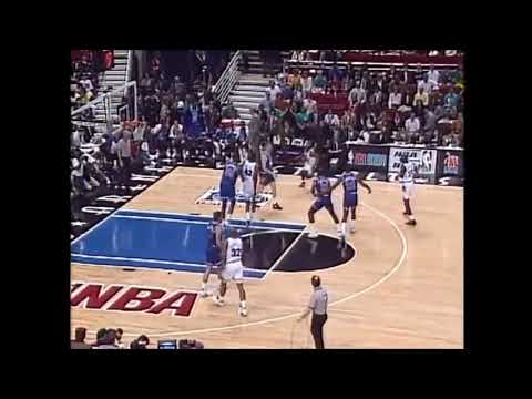 Magic Johnson vs Michael Jordan and Isiah Thompson 1992 NBA All Star Game