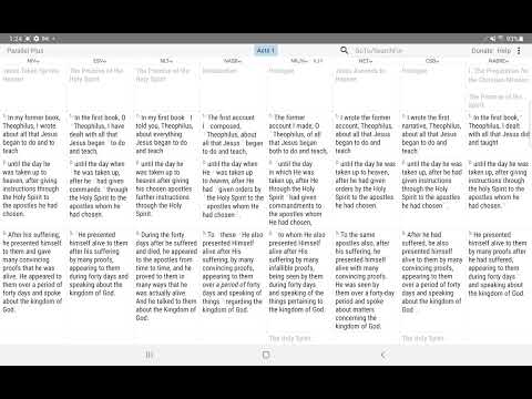 Parallel Plus® Bible-study app Video