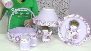 Kit Acessórios Elegance Lilás | Ref: 45027