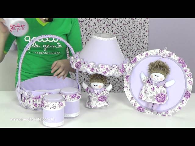 Kit Acessórios Elegance Lilás | Ref: 45027