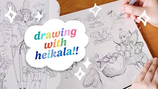 An Art Date with Heikala!! ♡ talking process, inspiration, finding your style