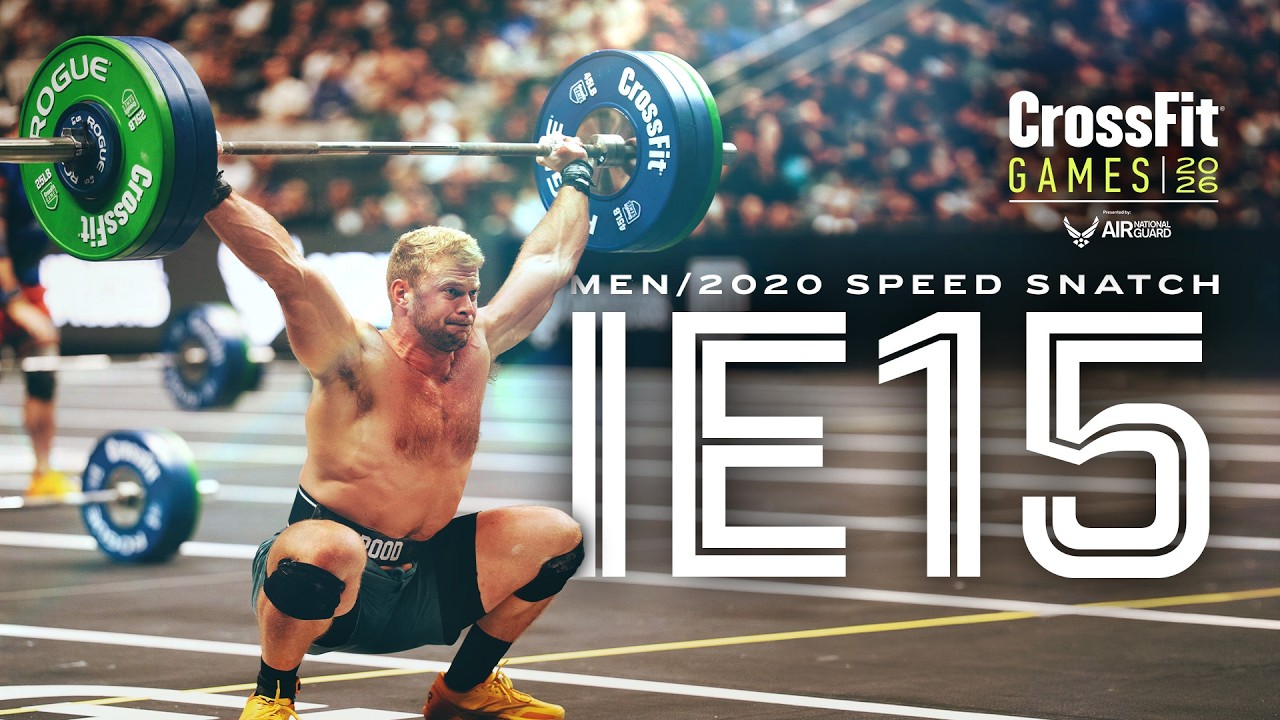 Men's Event 15: 2020 Speed Snatch
