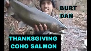 preview picture of video 'THANKSGIVING  COHO FISHING'