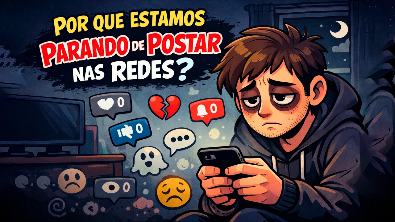 Por Que Pessoas Comuns Estão Parando de Postar Nas Redes Sociais?