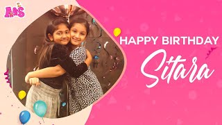 Aadya’s Surprise Birthday Wishes To Sitara Ghattamaneni | #HBDSitara | Aadya & Sitara