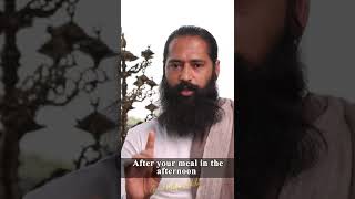 What should be done After having your meal? || By Grand Master Akshar #Shorts