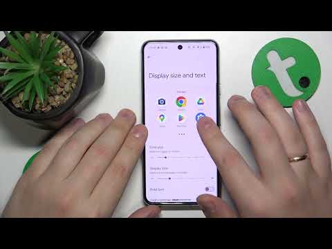 How to Restore Default System Font Style on GOOGLE Pixel 8