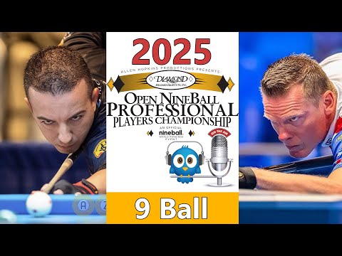 David Alcaide vs Niels Feijen - 9 Ball - 2025 Super Billiards Expo