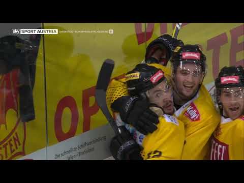 Highlights: Erste Bank Eishockey Liga, 6. Runde, Vienna Capitals - EC VSV 4:3