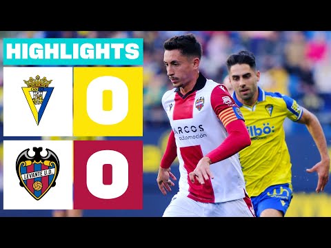 CÁDIZ CF 0 - 0 LEVANTE UD I HIGHLIGHTS LALIGA HYPERMOTION
