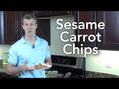 Sesame Carrot Chips - Transform Your Kitchen Episode #45