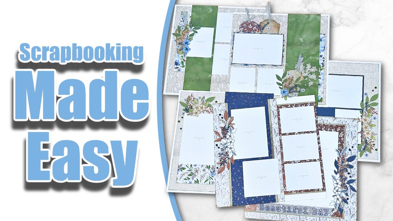 Scrapbooking Layout Ideas Made Easy | Step-by-Step Workshop Guide | Delicate Dreams