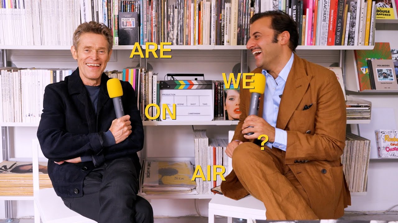 Are We On Air , Interview podcast avec Willem Dafoe video 1