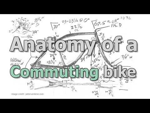 Anatomy of an awesome custom made COMMUTING bike: how to build the perfect commute to work ride!