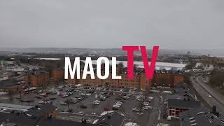 Kasernbyggnaden A6 på avstånd