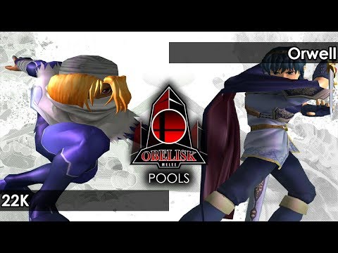 Melee: 22K (Marth) V Orwell (Marth) - Obelisk 67 Tournament SSBM