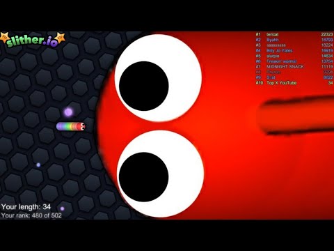 Slither.io Online - Hacker Tiny Snake vs Giant Pro Snakes - Best Epic Slitherio Gameplay