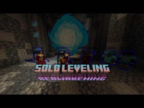 Insane Solo Leveling Reawakening in Minecraft Mod - Epic Dungeon Raid!