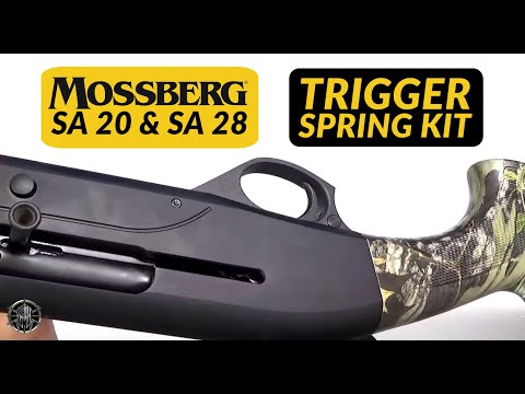 Mossberg SA 20 and SA 28 Trigger Spring Kit Installation Video - M*CARBO