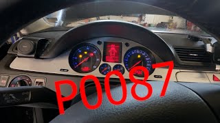🔧 How to Fix P0087: Low Fuel Rail Pressure | VW Passat 2.0 TDI 🚗