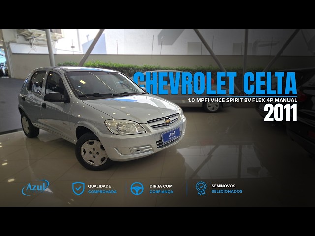 Vídeo CHEVROLET CELTA 1.0 MPFI VHCE SPIRIT 8V FLEX 4P MANUAL