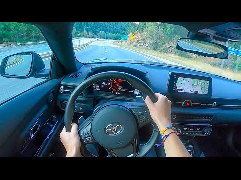2021 Toyota GR Supra 2.0 - POV Test Drive (Binaural Audio)