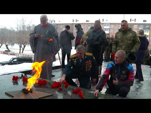 В Ангарске прошёл траурный митинг