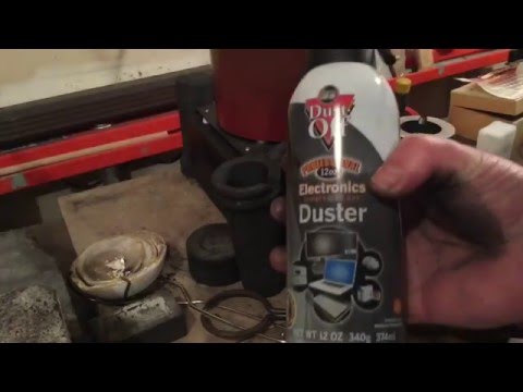 Silver Pouring Tips: Blow-Out your Graphite Crucibles