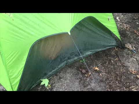 Review Of Nemo Hornet 2p Tent 19 Version In A Rainstorm