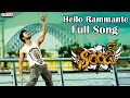 Hello Rammante Full Song II Orange Movie II Ram Charan Teja Genelia D Souza