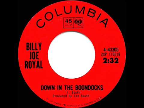 1965 HITS ARCHIVE: Down In The Boondocks - Billy Joe Royal