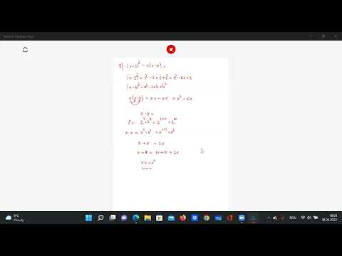 exercitii  partea 1 cu formule de calcul prescurtat