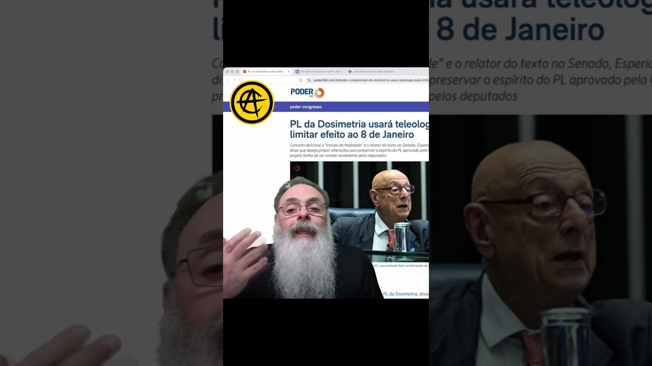 DOSIMETRIA será APROVADA no SENADO sem ALTERAÇÕES usando TELEOLOGIA, segundo ESPIRIDIÃO AMIN