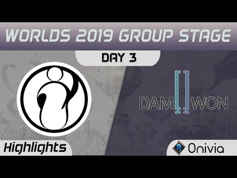 IG vs DWG Highlights Worlds 2019 Main Event Group Stage Invictus Gaming vs Damwon Gaming by Onivia