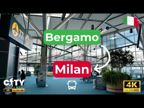 Come arrivare dall'aeroporto di Bergamo al centro di Milano | Guida di viaggio facile ed economic...